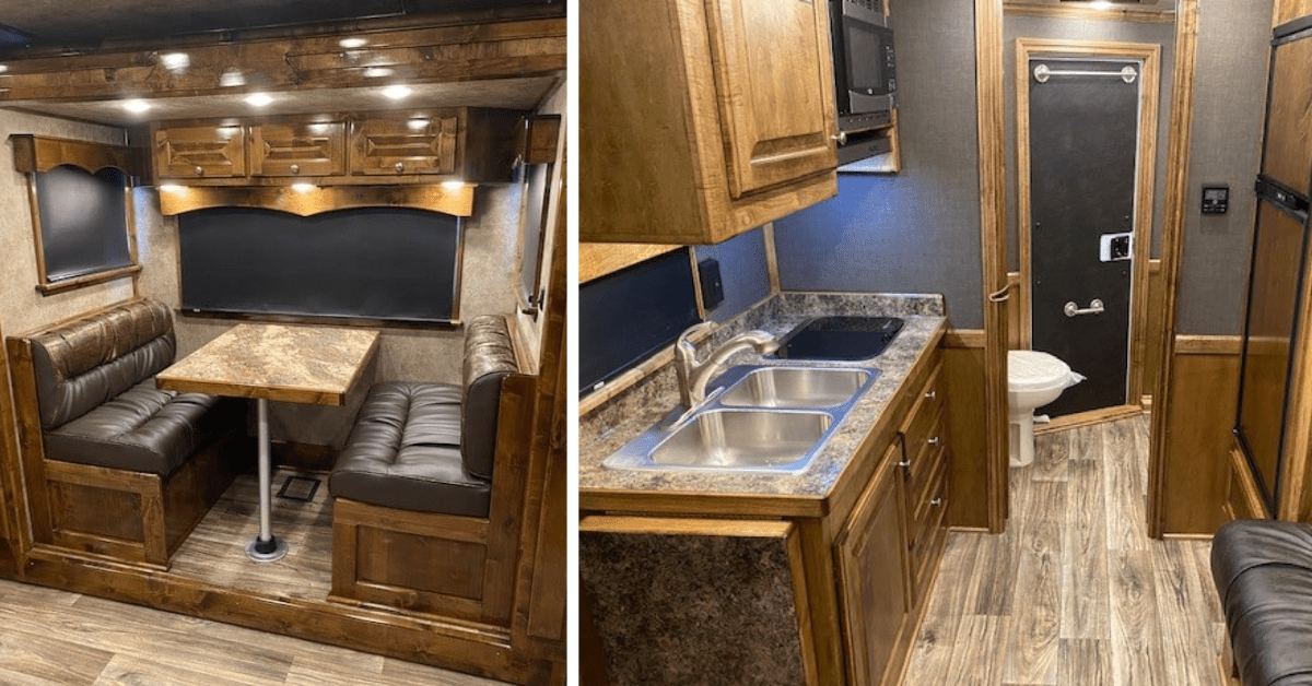 Horse Trailer With Living Quarters Kitchens The Best Options
